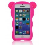 Wholesale iPhone 5 5S 3D Bear Case (Hot Pink)